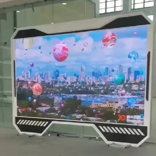 Vollfarbiger P3 P4 LED-Wandbildschirm für den Innenbereich, LED-Video-Dicolor-Miet-LED-Anzeige