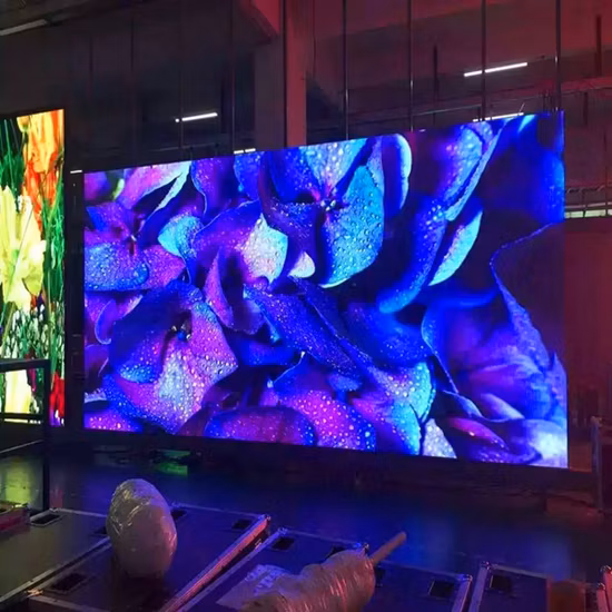 P4 LED-Innenbildschirm für Fernsehsender